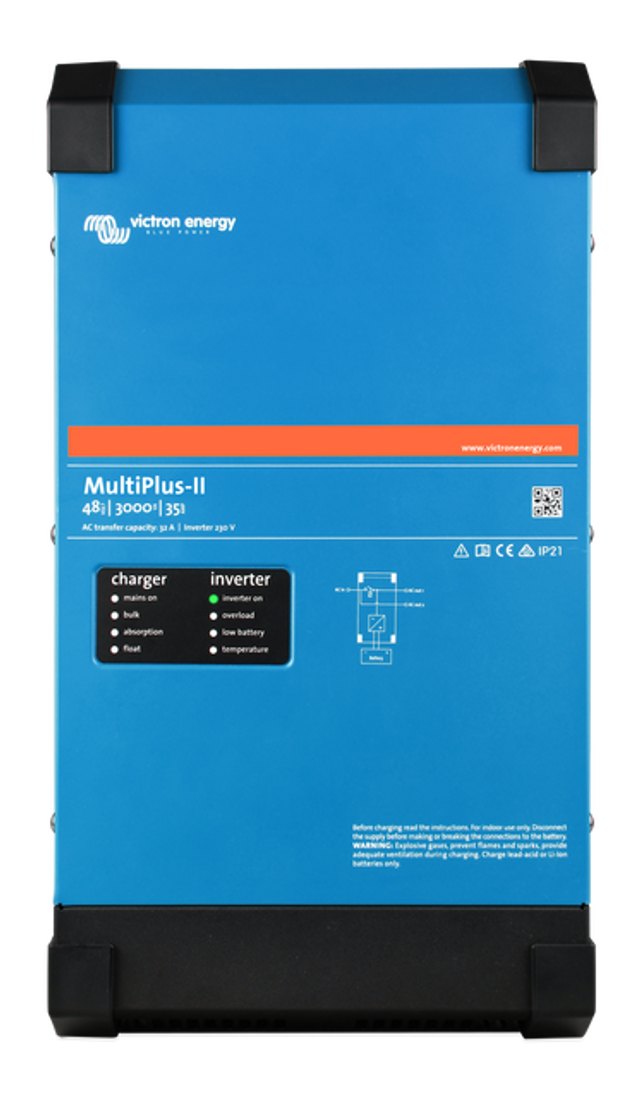 48-Volt Victron MultiPlus-II 3kVA 120V Inverter 35A Charger