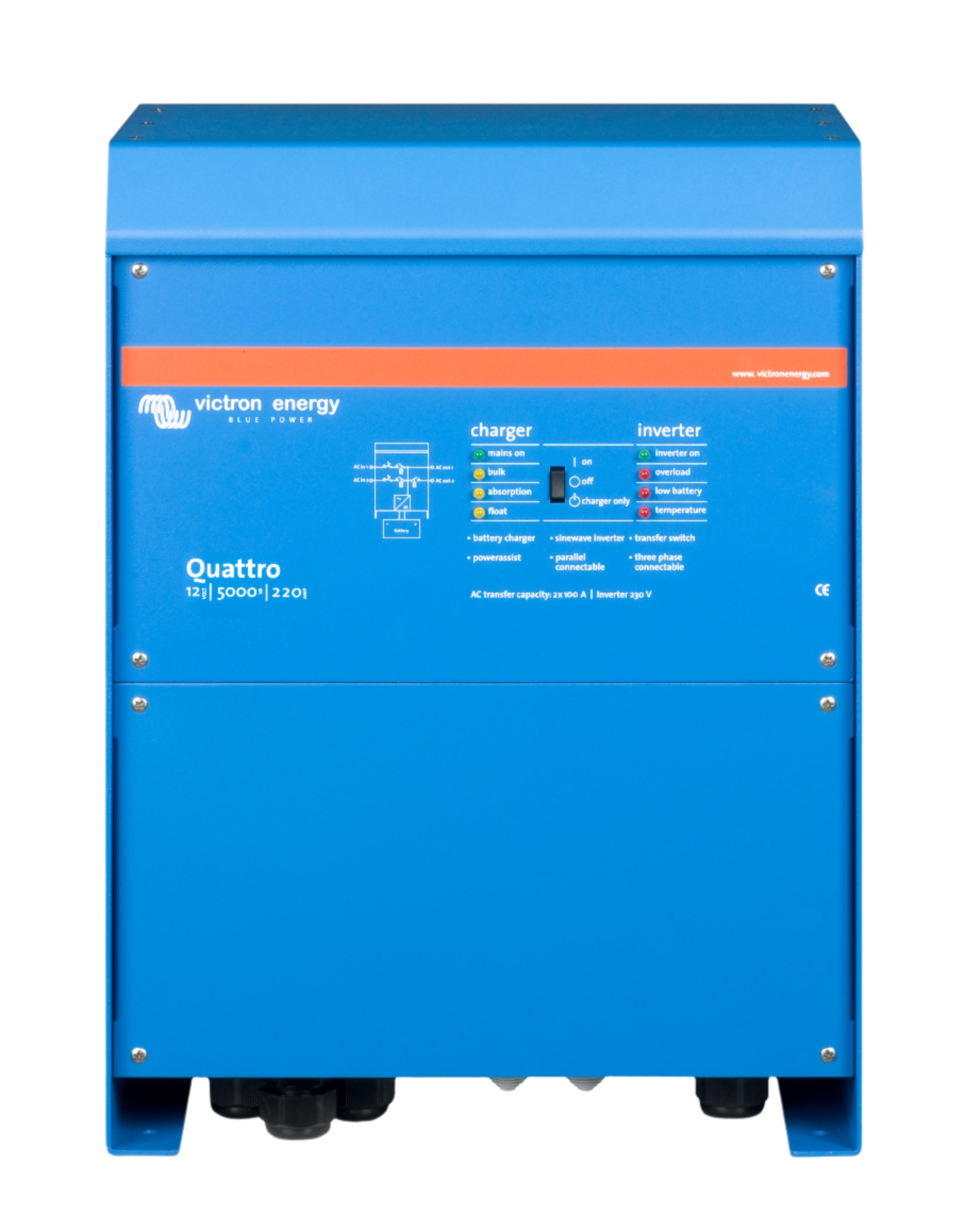 Victron Energy Quattro 12/5000/220-100 120V