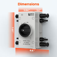 Solar PV DC Quick Disconnect Switch