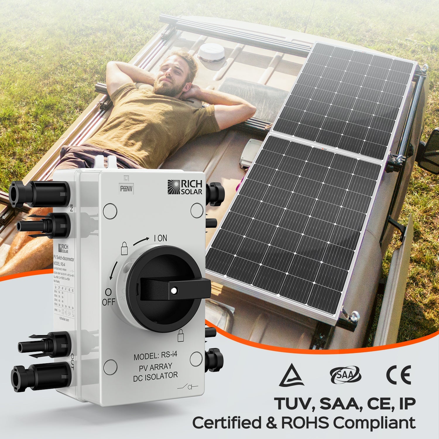 Solar PV DC Quick Disconnect Switch