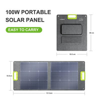 CTECHi 100W Folding Solar Panel