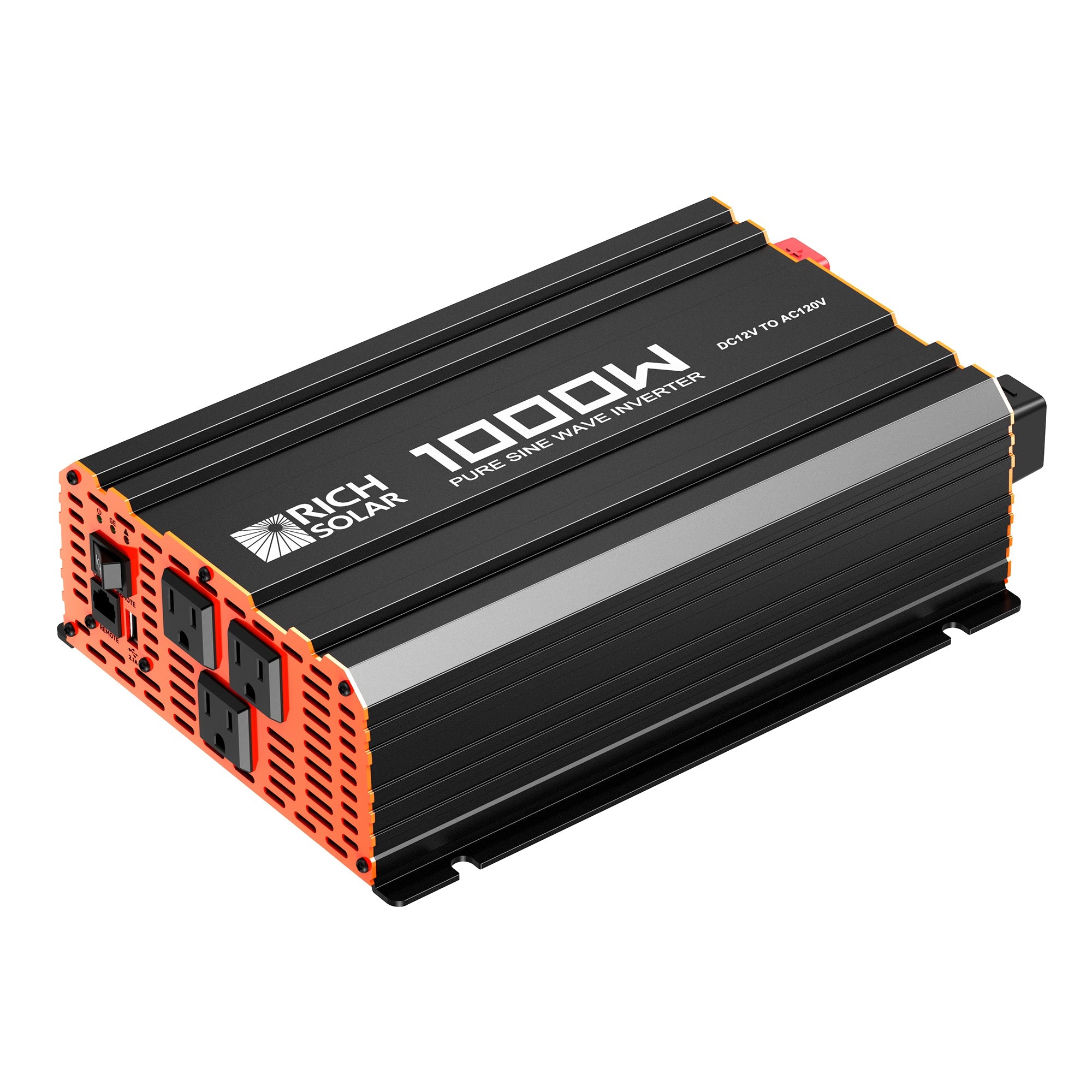 NOVA PURE 1K — 1000 Watt (1kW) 12 Volt Industrial Pure Sine Wave Inverter