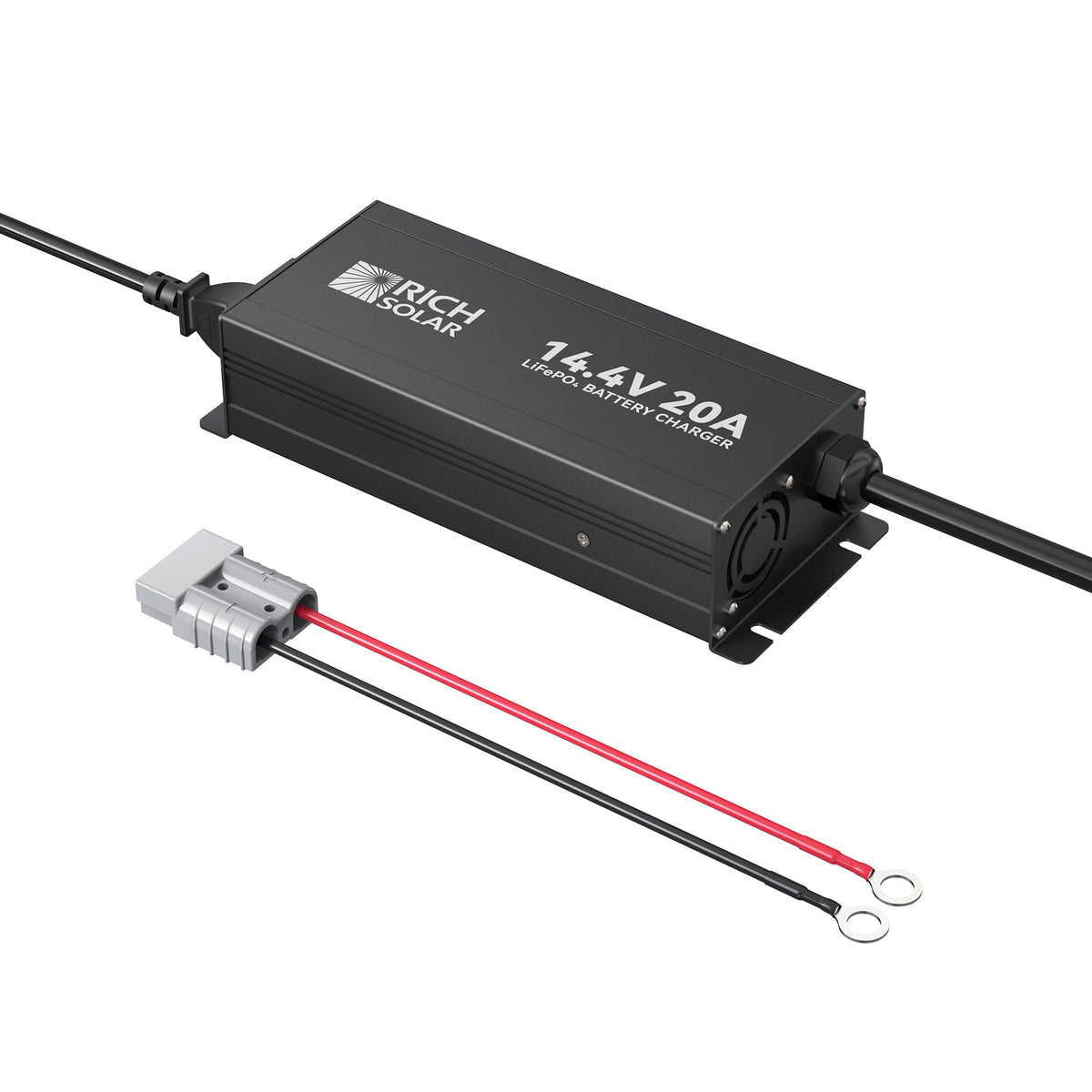 12V(14.6V) 20A — 100-240VAC — 12V LiFePO4 Battery Charger