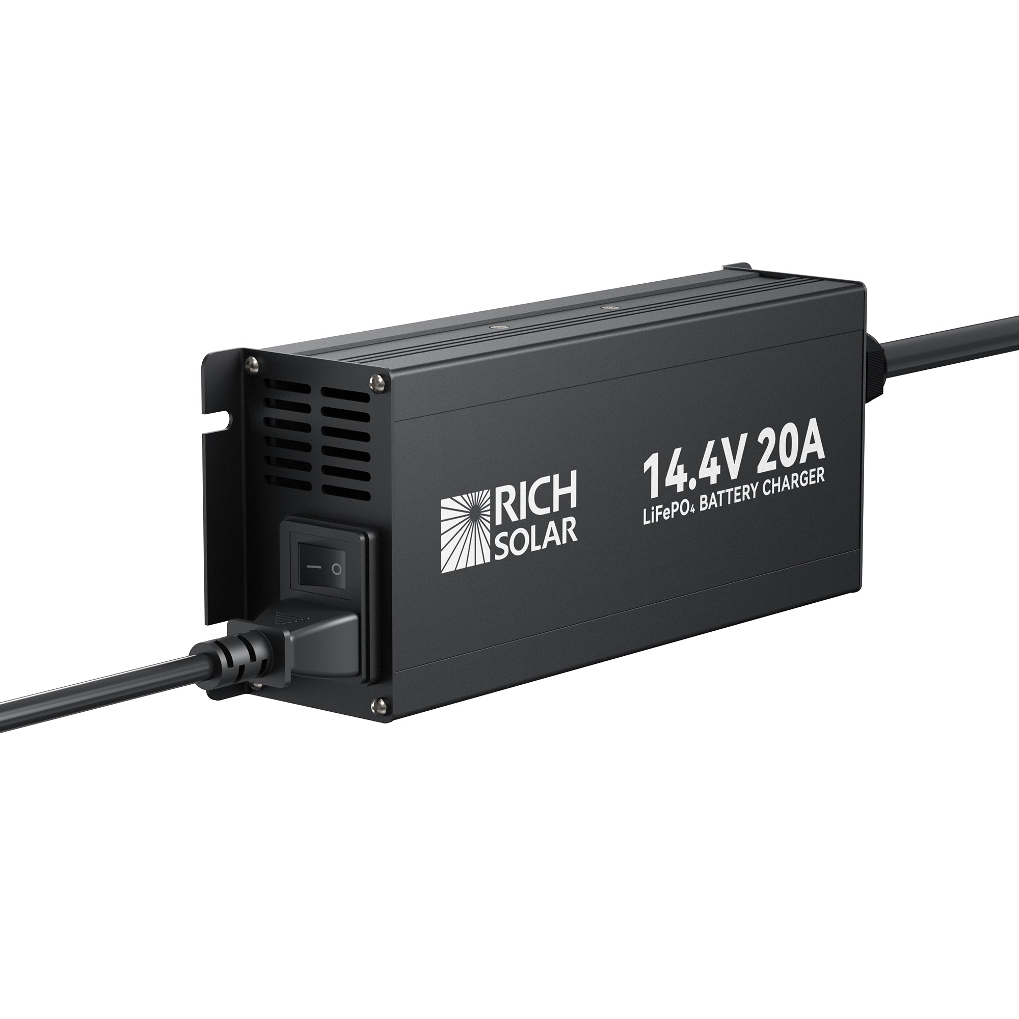 12V(14.6V) 20A — 100-240VAC — 12V LiFePO4 Battery Charger