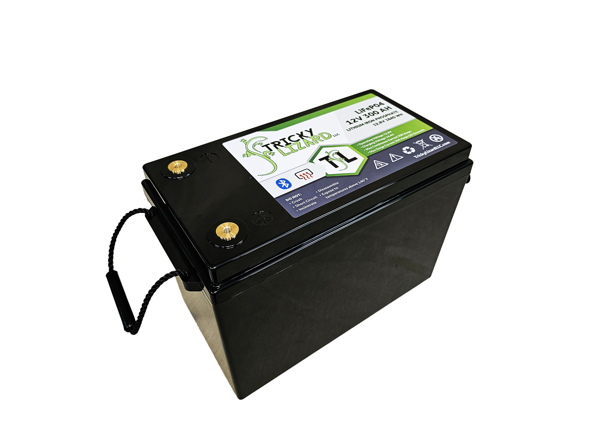 12V 300AH 3.8KWH LiFePO4 Battery
