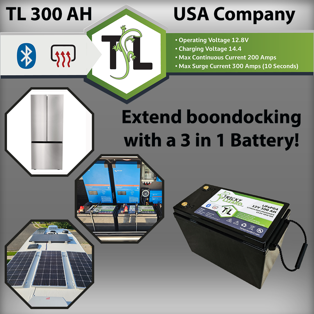 12V 300AH 3.8KWH LiFePO4 Battery