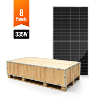 MEGA 335 — 335 Watt Solar Panel — Premium Grid-tie or Off-grid Solar Panel for Residential, Commercial, Agriculture — 25-Year Output Warranty