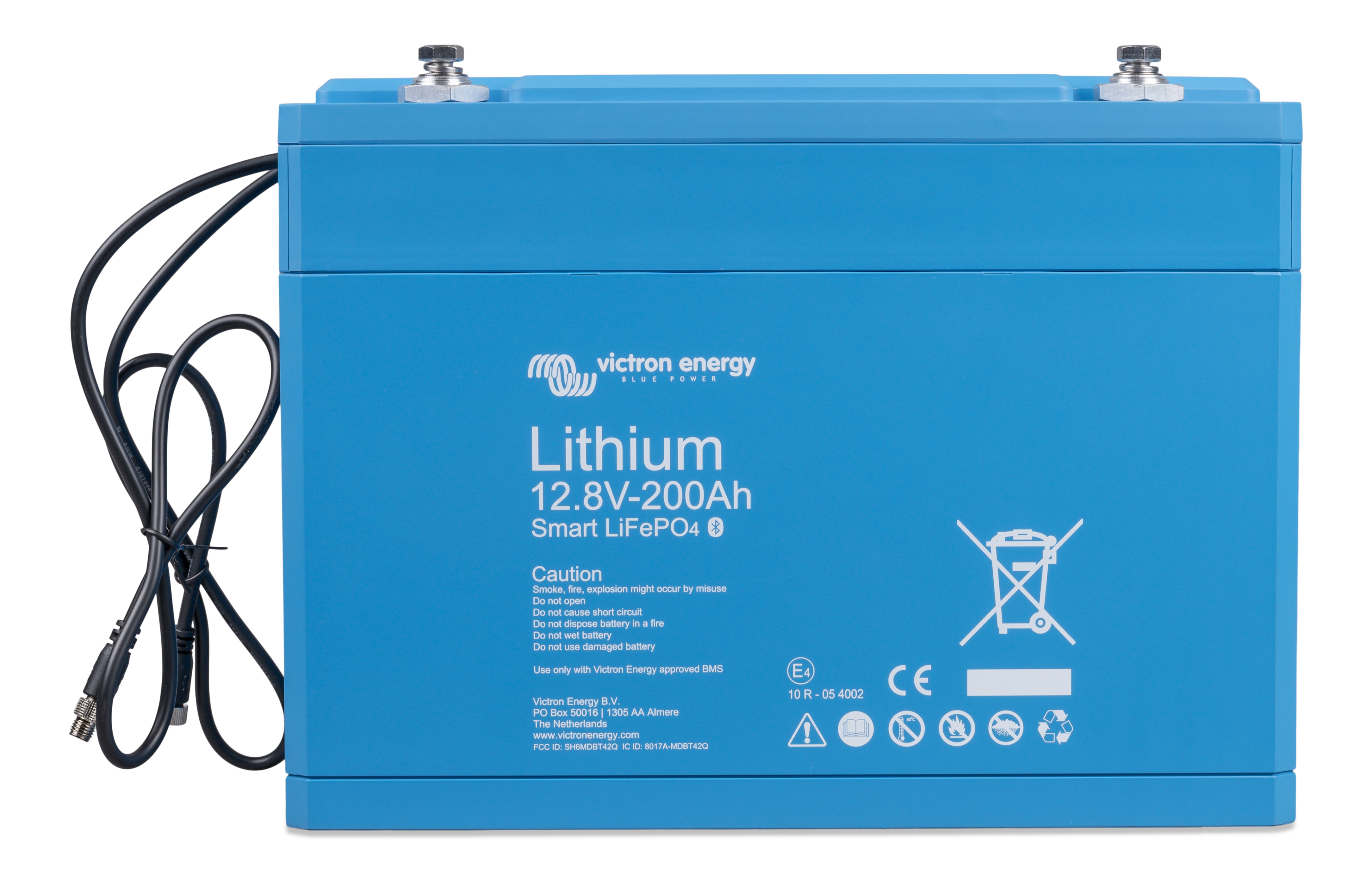 Victron LiFePO4 Battery 12.8V/200Ah Smart front