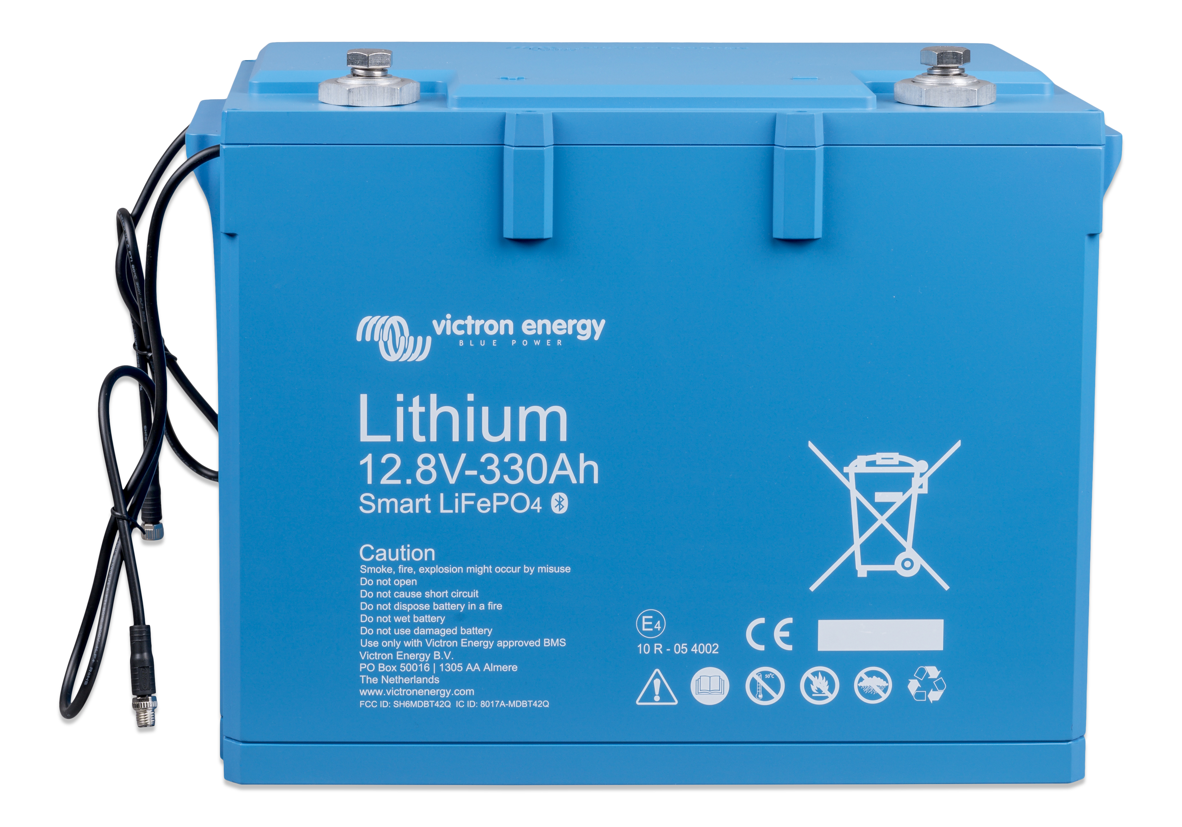 Victron LiFePO4 Battery 12.8V/330Ah Smart front-top