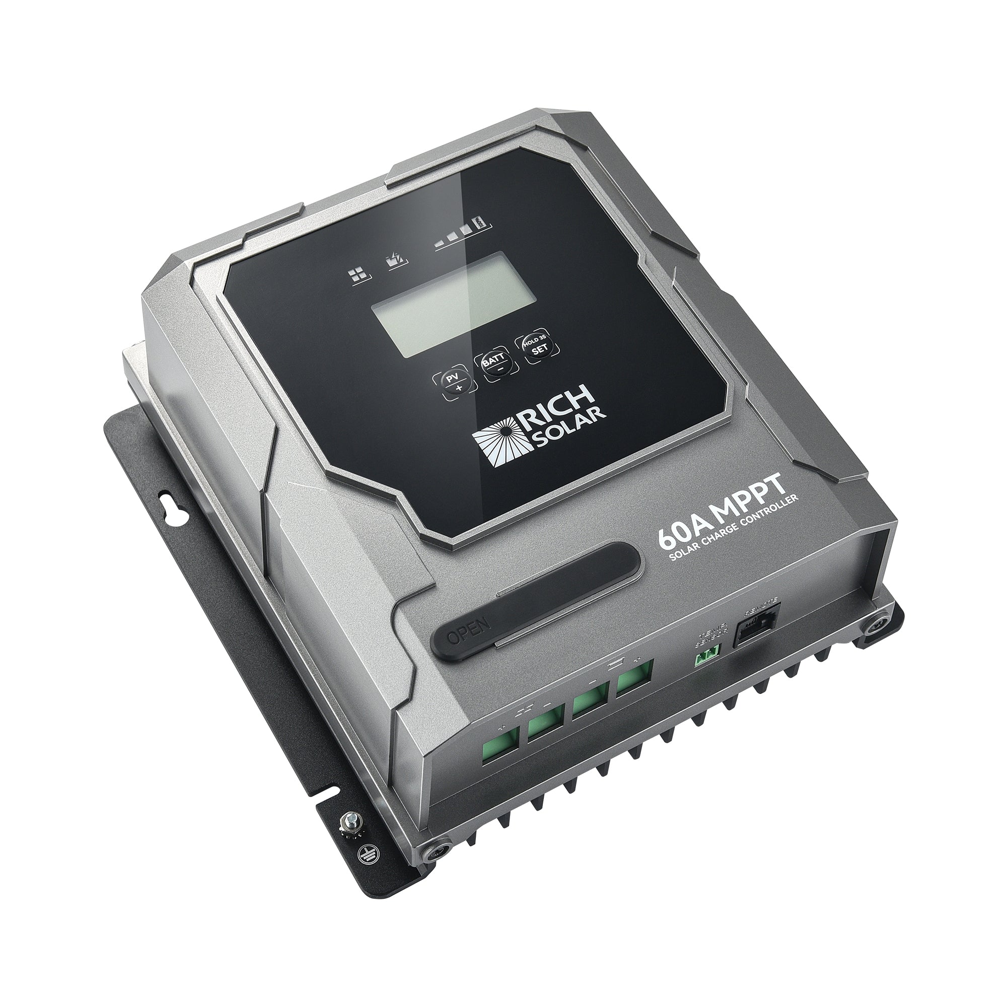 BRAVO 60 — 60A MPPT Solar Charge Controller — Premier 60A 12V/24V MPPT Solar Controller for RVs, Trailers, Campers, Vans, Boats, Off-Grid — Awarded #1 Solar Controller 2025