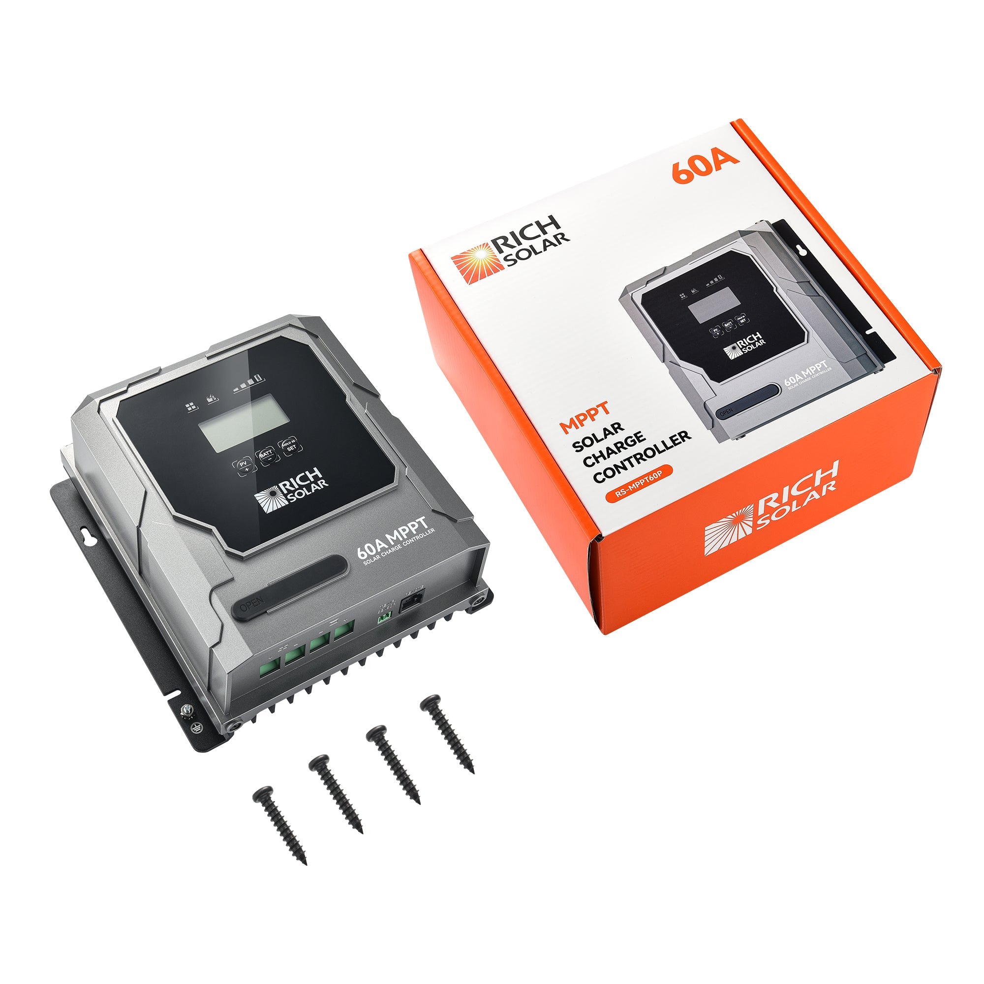 BRAVO 60 — 60A MPPT Solar Charge Controller — Premier 60A 12V/24V MPPT Solar Controller for RVs, Trailers, Campers, Vans, Boats, Off-Grid — Awarded #1 Solar Controller 2025