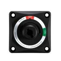 275A On/Off Battery Switch — 275 Amp DC Switch with Removable Knob for Isolation and Safety — Easy Install