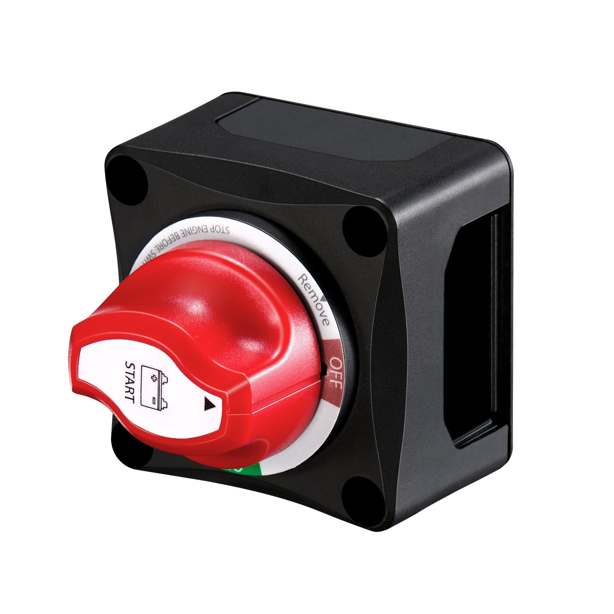 275A On/Off Battery Switch — 275 Amp DC Switch with Removable Knob for Isolation and Safety — Easy Install