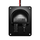 Cable Entry Plate — IP68 Waterproof Polypropylene Housing with UL Certified 1FT 10AWG Wires and Solar Connectors — Easy to Install