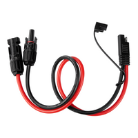 10AWG Solar Connector to SAE Adapter — Connect Solar Panel Connectors to SAE Plug