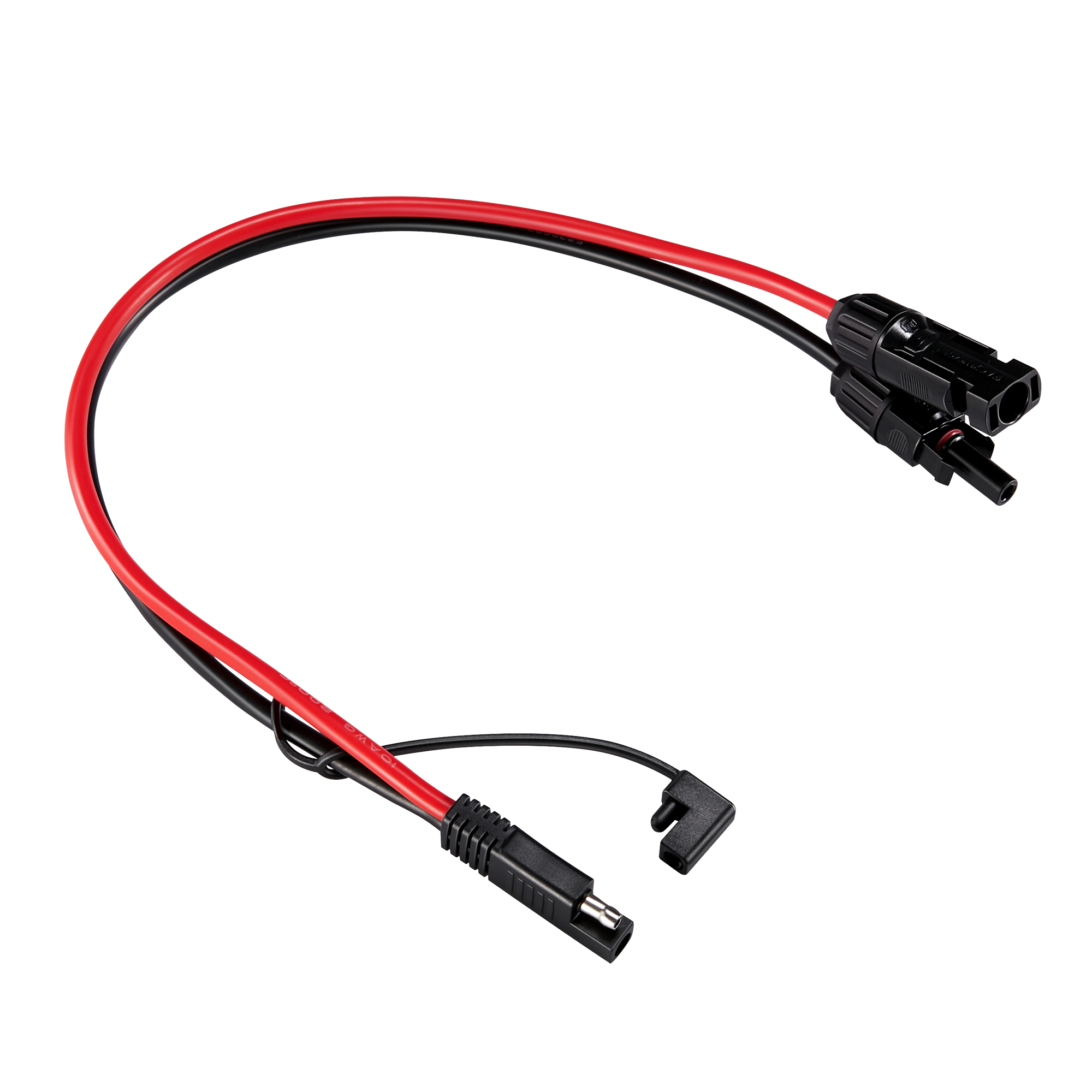 10AWG Solar Connector to SAE Adapter — Connect Solar Panel Connectors to SAE Plug