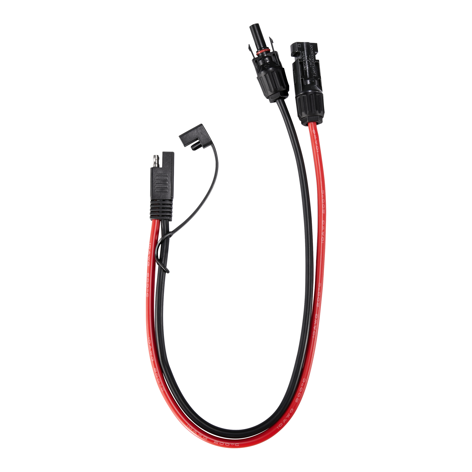 10AWG Solar Connector to SAE Adapter — Connect Solar Panel Connectors to SAE Plug