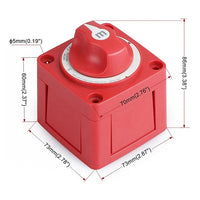 300 Amp m-Series Battery Rotary Disconnect Switch