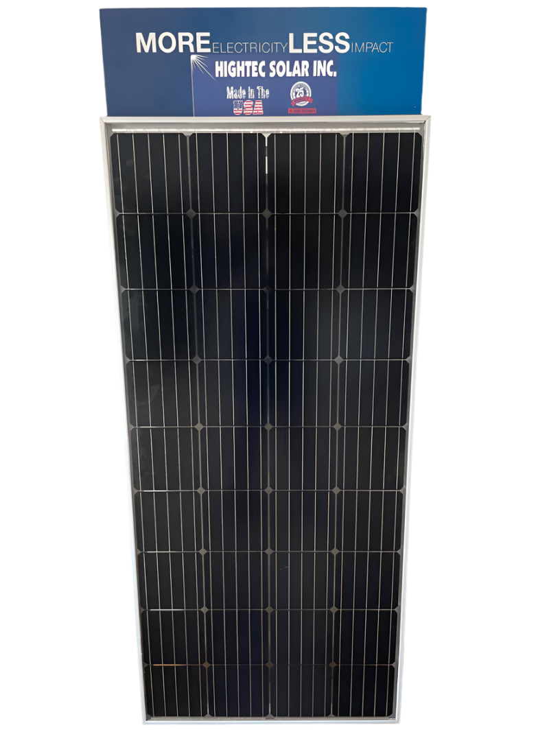 220 Watt Bi-facial Hightec Solar Panel