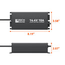 12V(14.6V) 10A — 100-240VAC — 12V LiFePO4 Battery Charger