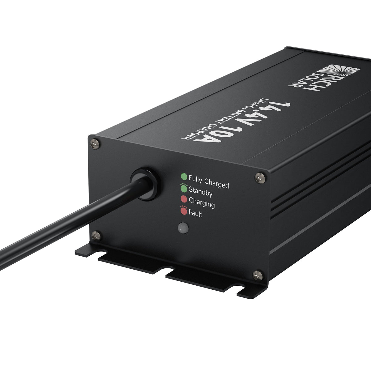 12V(14.6V) 10A — 100-240VAC — 12V LiFePO4 Battery Charger