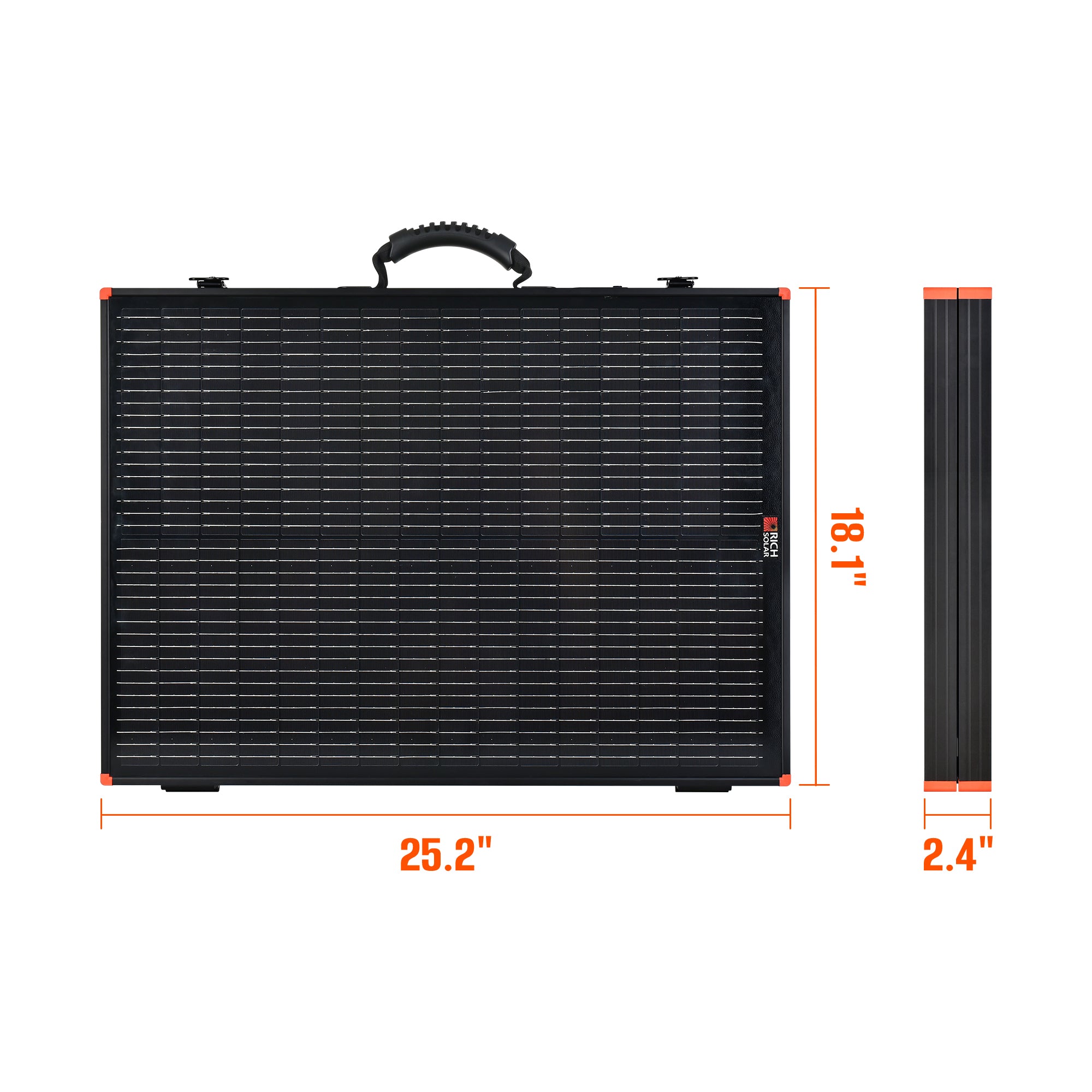 MEGA 100 Portable Briefcase Solar Panel