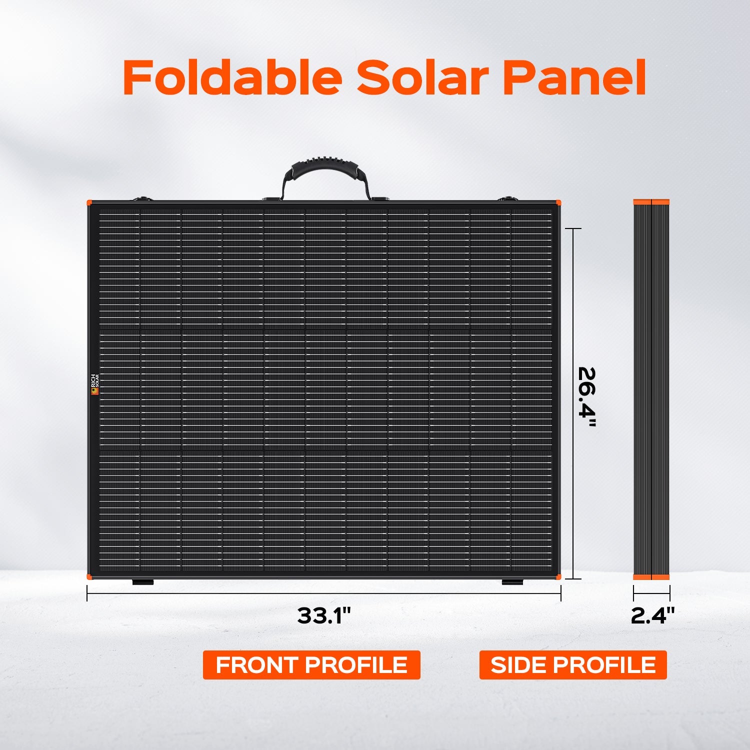MEGA 200 Portable Briefcase Solar Panel