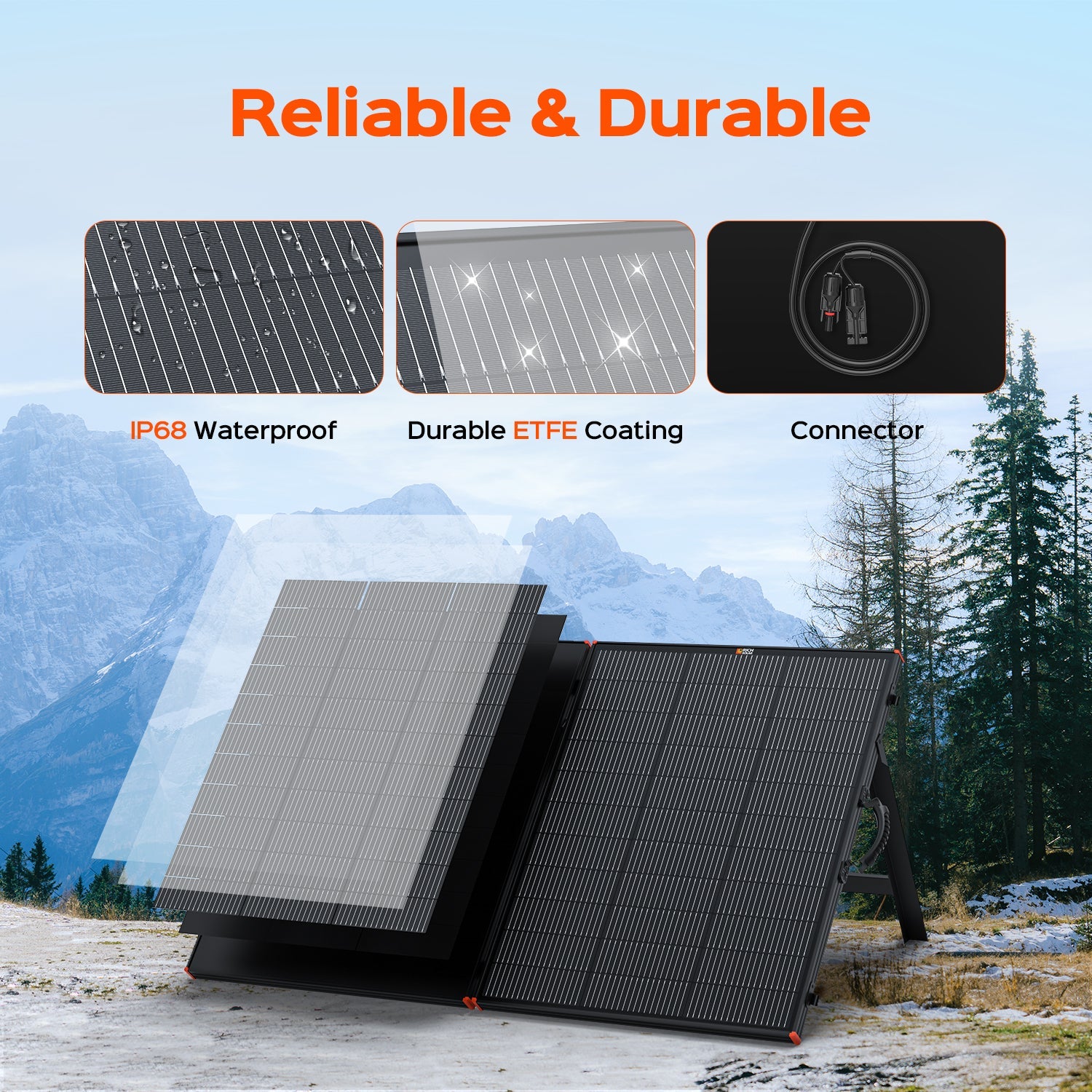 MEGA 200 Portable Briefcase Solar Panel