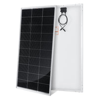 MEGA 200 — 200 Watt Solar Panel — Premier 12V Off-Grid Solar Panel for RVs Cabins, Boats — 25-Year Output Warranty — UL Certified