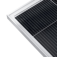 MEGA 200 — 200 Watt Solar Panel — Premier 12V Off-Grid Solar Panel for RVs Cabins, Boats — 25-Year Output Warranty — UL Certified