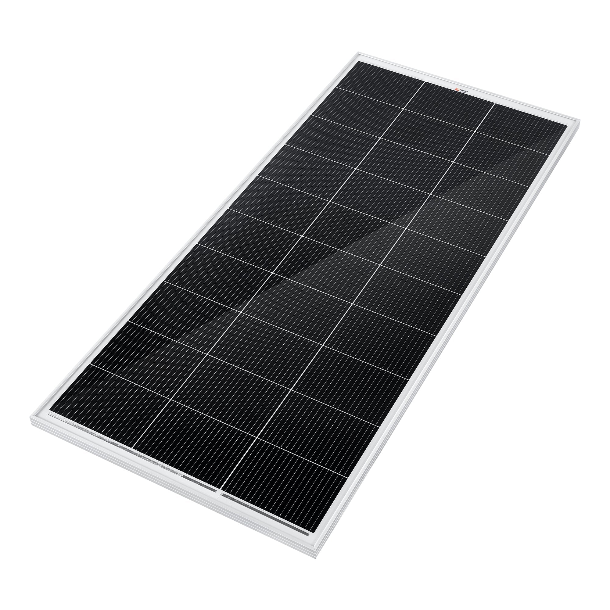 MEGA 200 — 200 Watt Solar Panel — Premier 12V Off-Grid Solar Panel for RVs Cabins, Boats — 25-Year Output Warranty — UL Certified