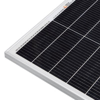 MEGA 200 MAX — 200 Watt 24 Volt Solar Panel — Premium 24V Off-Grid Solar Panel for RVs, Trailers, Cabins — 25-Year Output Warranty — UL Certified