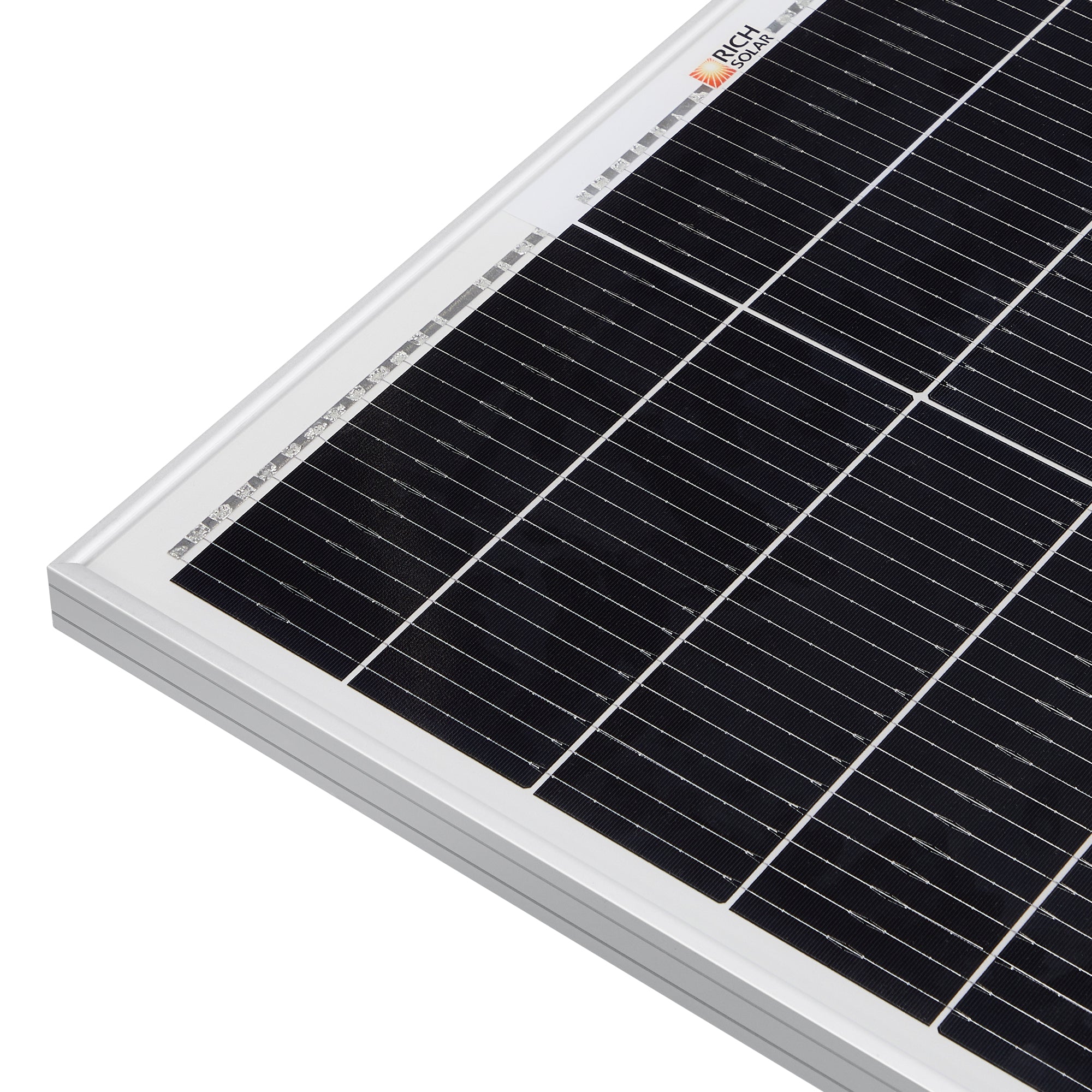 MEGA 200 MAX — 200 Watt 24 Volt Solar Panel — Premium 24V Off-Grid Solar Panel for RVs, Trailers, Cabins — 25-Year Output Warranty — UL Certified