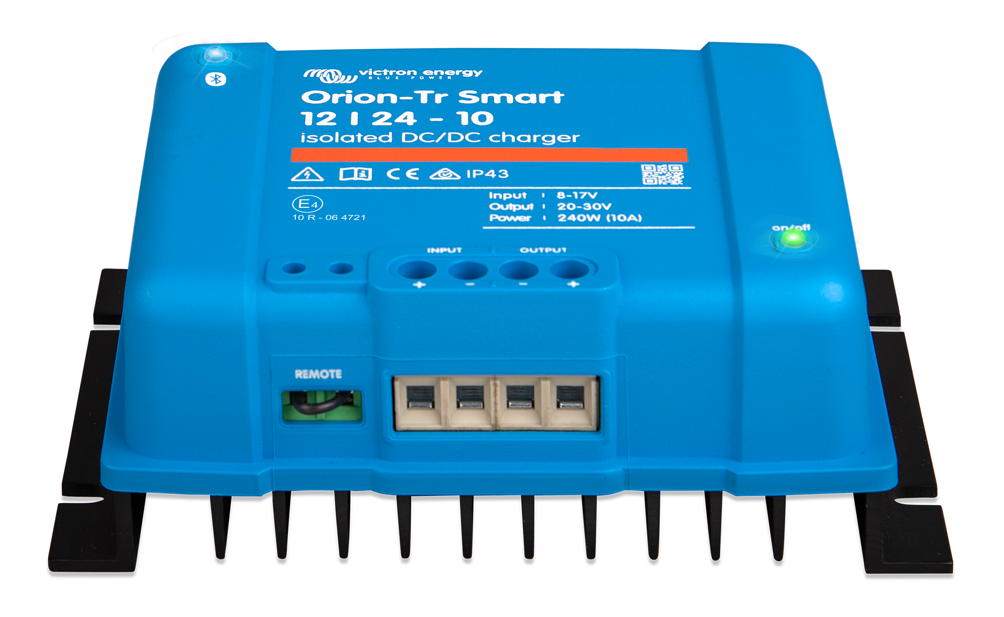 Victron Orion-Tr Smart 12/24-10A (240W) Isolated DC-DC charger front