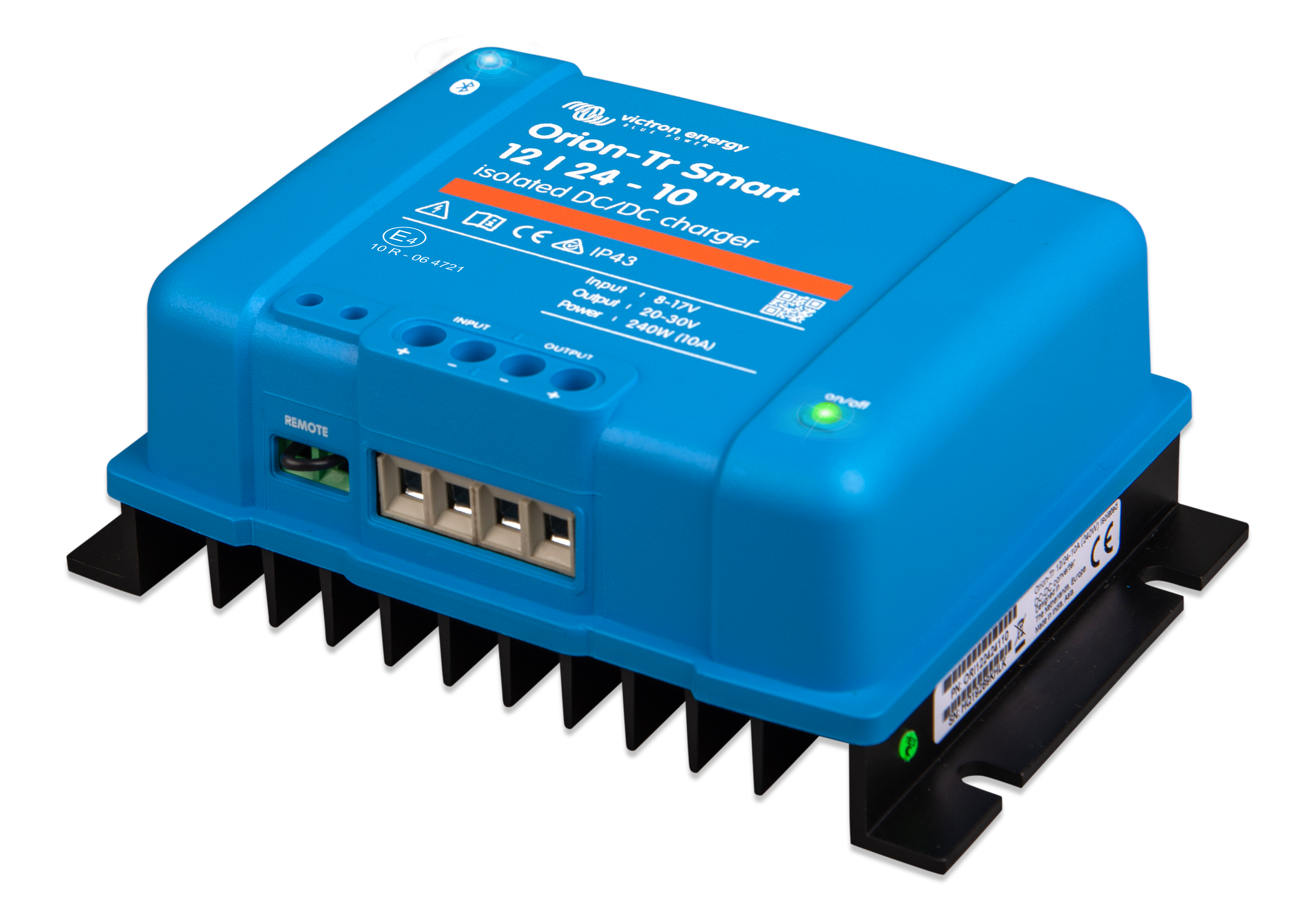 Victron Orion-Tr Smart 12/24-10A (240W) Isolated DC-DC charger left