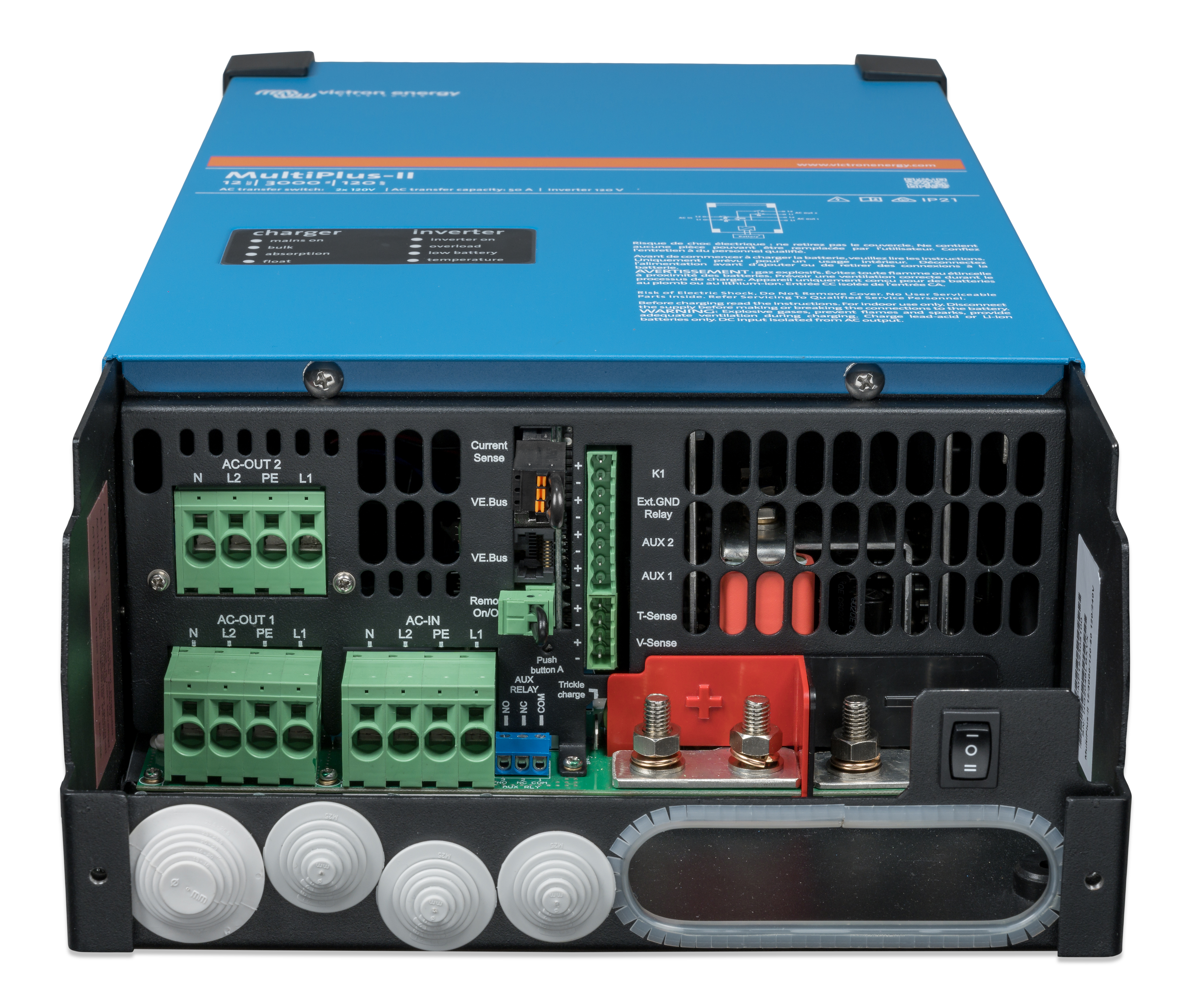 Victron Multiplus-II 12/3000 120-50 2x120V