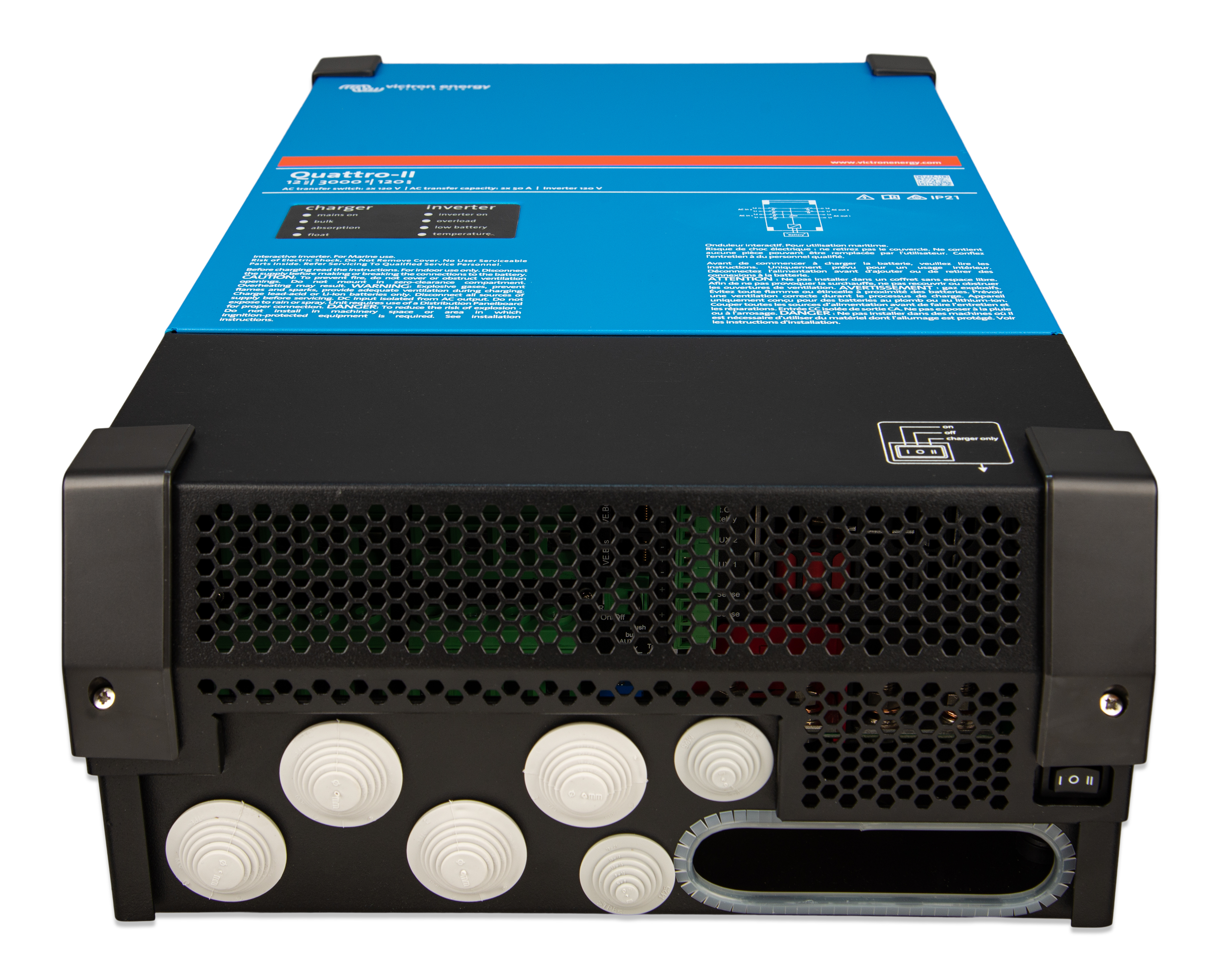Victron Quattro-II 24/3000/70-50/50 2x120