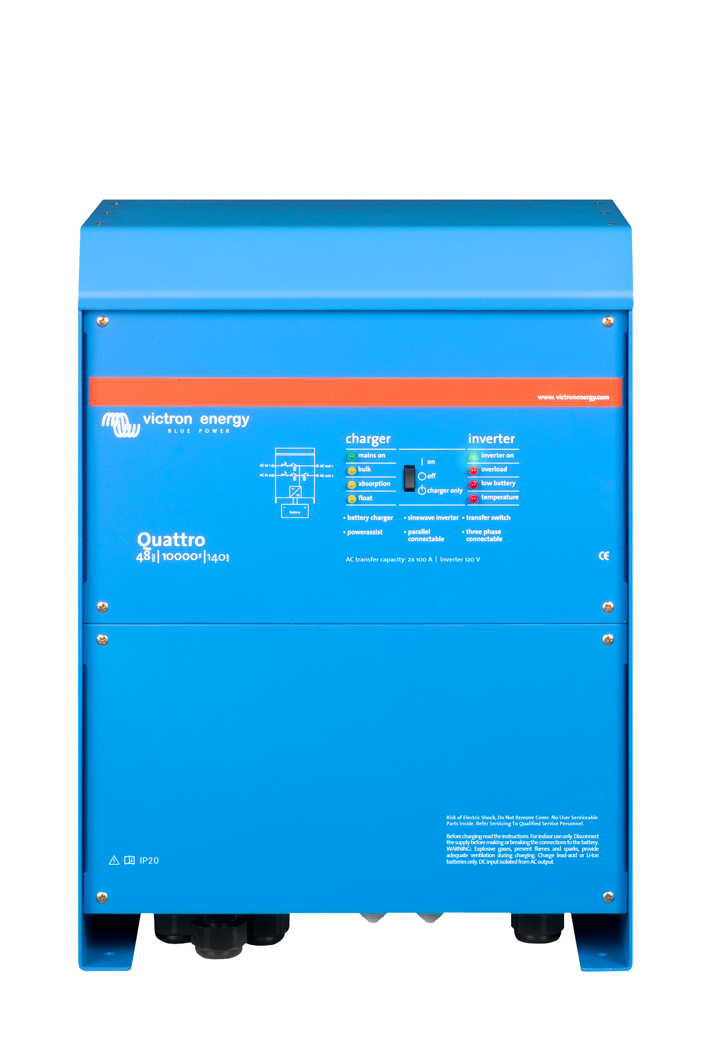 Victron Energy Quattro 48/10000/140-100 120V