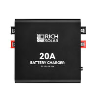 12V 20A DC to DC Battery Charger for RV, Van, Boat, Off-Grid — Lithium & Lead-Acid Batteries
