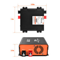12V 20A DC to DC Battery Charger for RV, Van, Boat, Off-Grid — Lithium & Lead-Acid Batteries