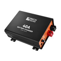 12V 40A DC-DC Battery Charger for RVs, Vans, Boats & Off-Grid Systems — Lithium & Lead-Acid