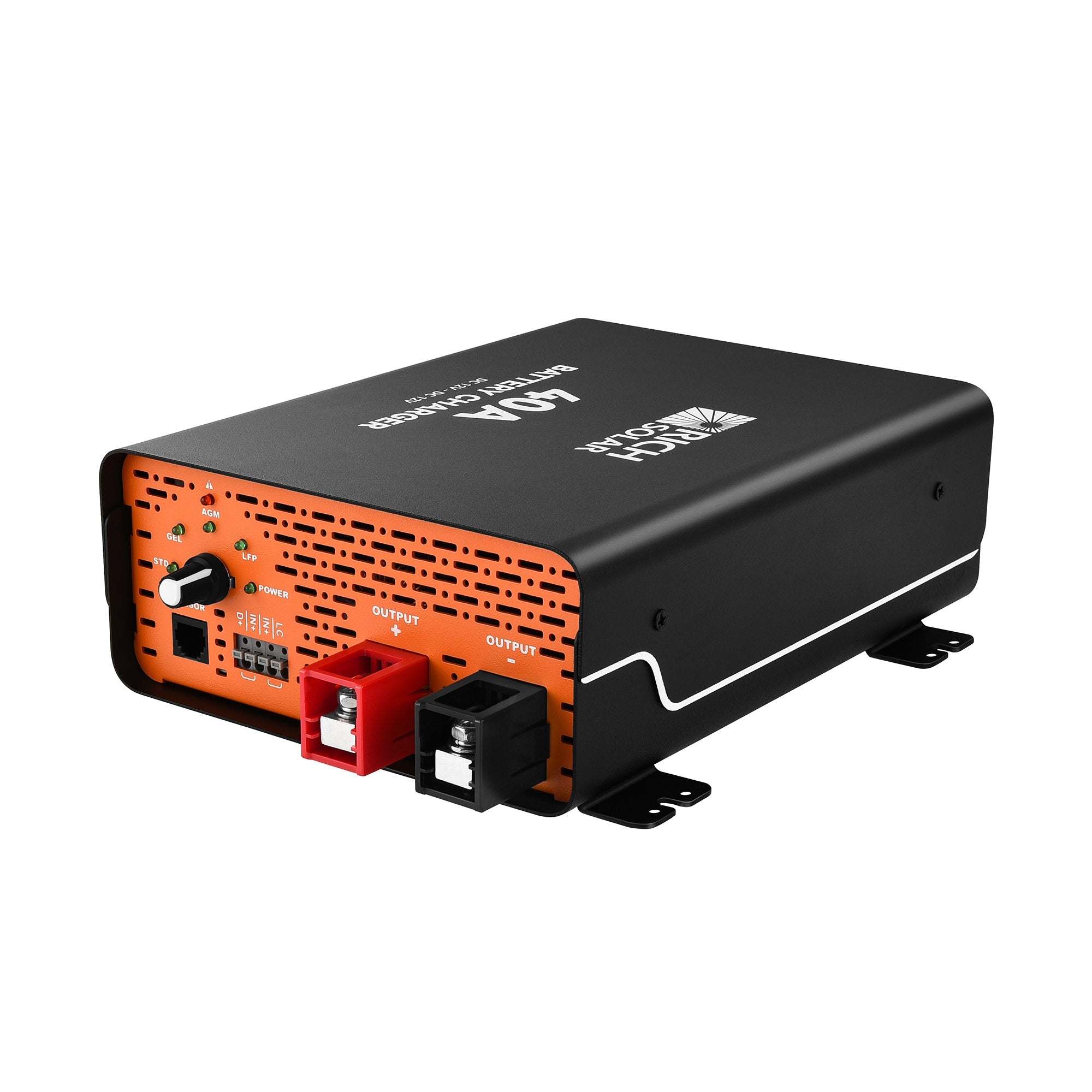 12V 40A DC-DC Battery Charger for RVs, Vans, Boats & Off-Grid Systems — Lithium & Lead-Acid