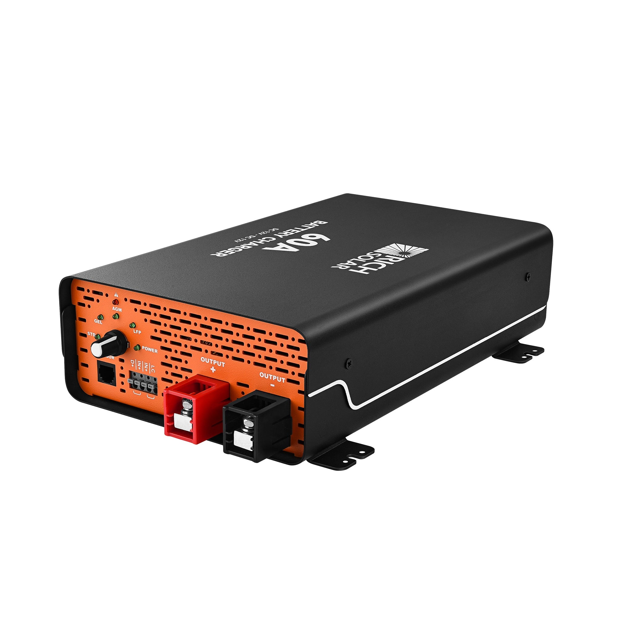 12V 60A DC-DC Battery Charger for RVs, Vans, Boats & Off-Grid Systems — Lithium & Lead-Acid
