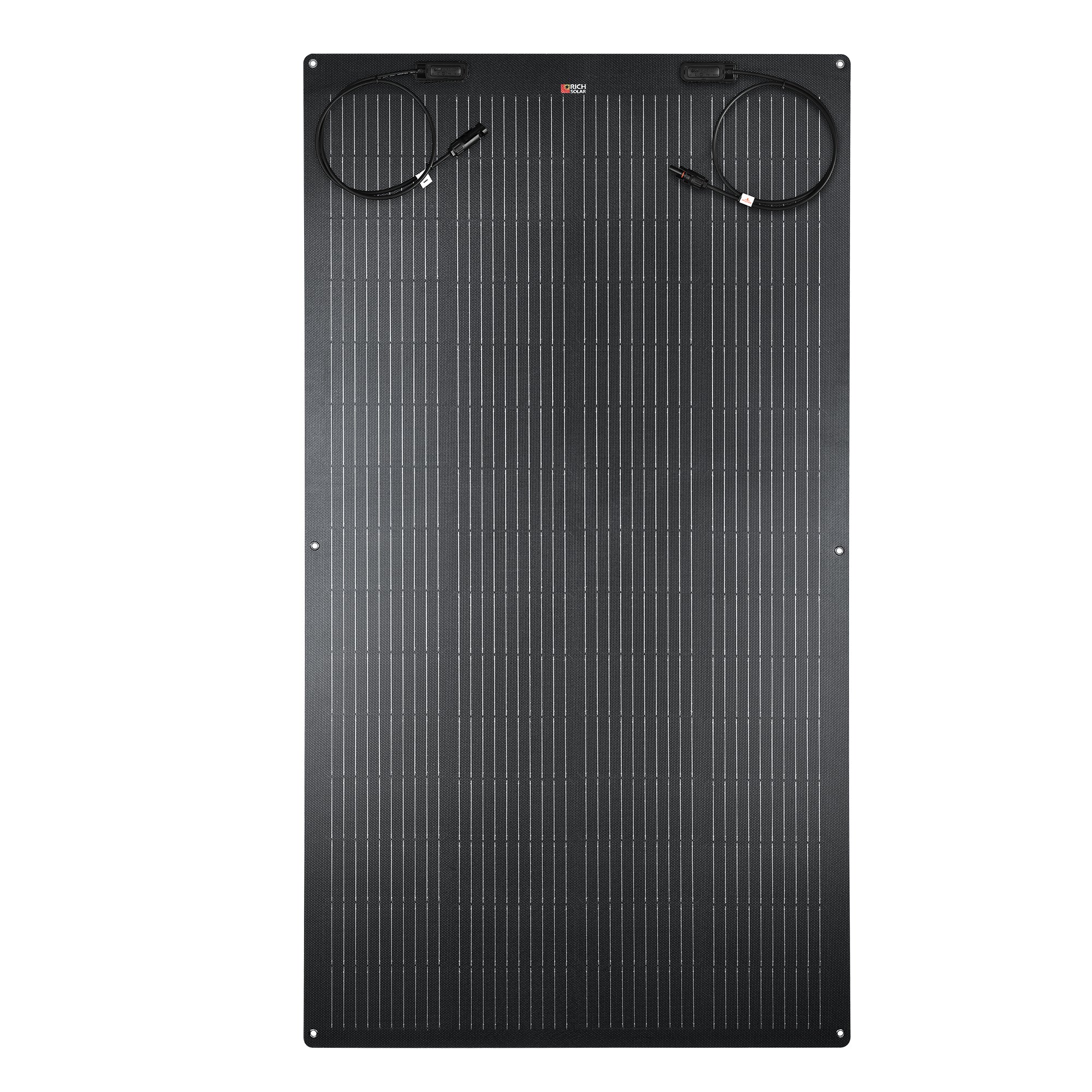 MEGA 200 FLEX PRO — 200W 24V Flexible Solar Panel — 360° Bendable, IP68 Waterproof, for RV Roofs, Marine, Off-Grid, and Overland Systems