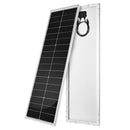 MEGA 100 SLIM — 100 Watt Slim Solar Panel — Compact 12V Off-Grid Narrow Solar Panel for Vans, Overlanders, Boats — 25-Year Output Warranty — UL Certified