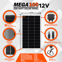MEGA 100 — 100 Watt Solar Panel