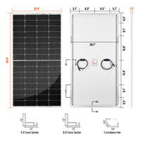 MEGA 250 — 250 Watt Solar Panel