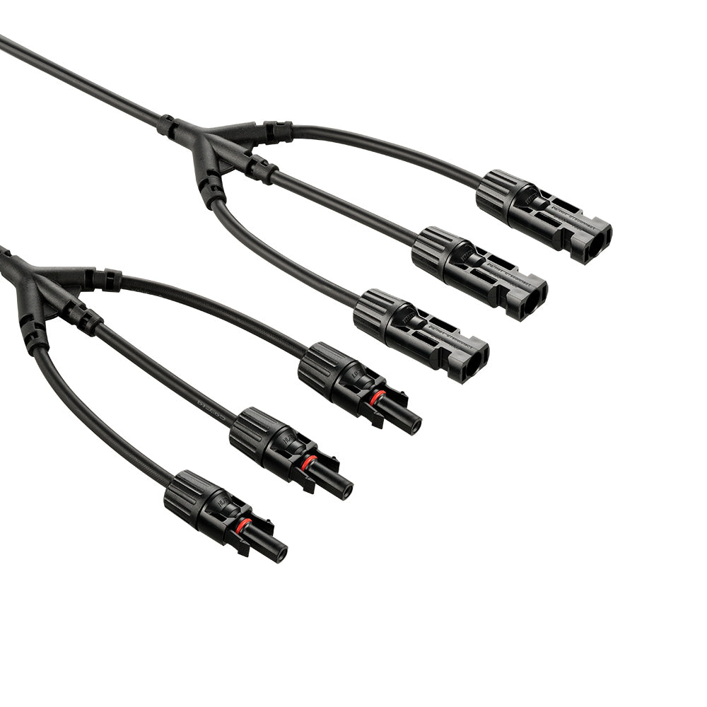 Y branch parrallel adapters 3 to 1