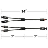 Y branch parrallel adapters 2 to 1