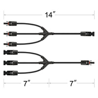 Y branch parrallel adapters 3 to 1